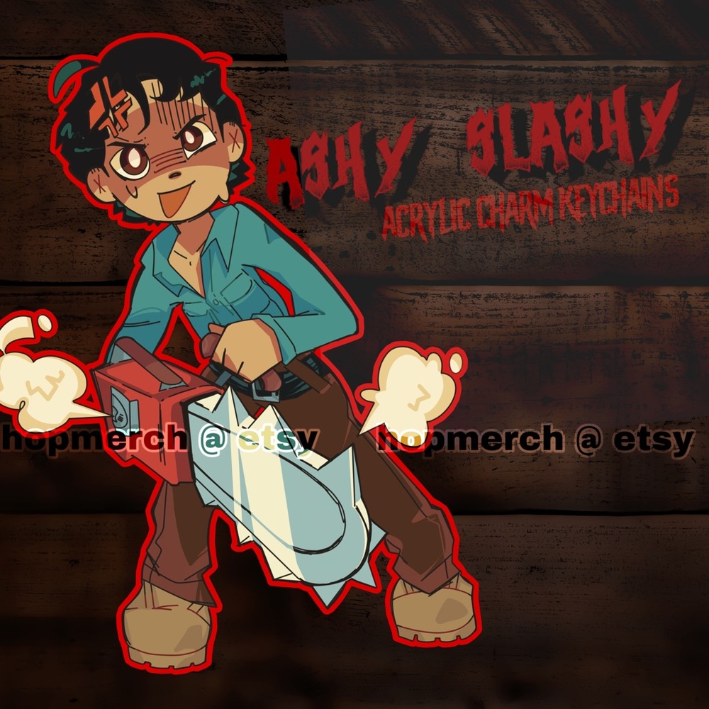 Ash Williams Evil Dead 2 Acrylic Charms